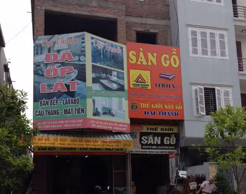 Biệt thự thành cửa hàng