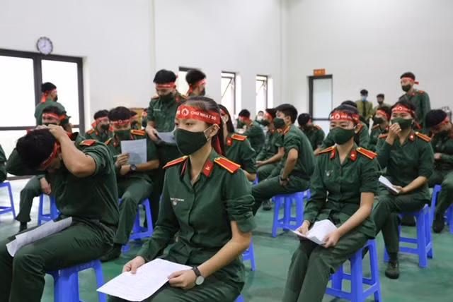 10 năm qua Học viện Hậu cần đã cung cấp cho Bệnh viện Trung ương Quân đội gần 10.000 đơn vị máu