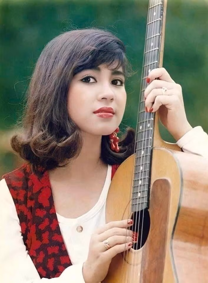 Nhan sắc của "Người đẹp Tây Đô" thời đỉnh cao. Ảnh: Đoàn Minh Tuấn.