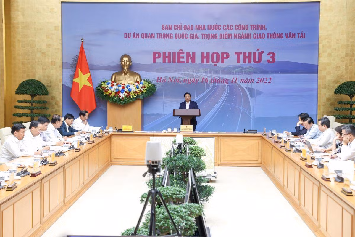 Phiên họp thứ ba Ban chỉ đạo các dự án, công trình trọng điểm GTVT