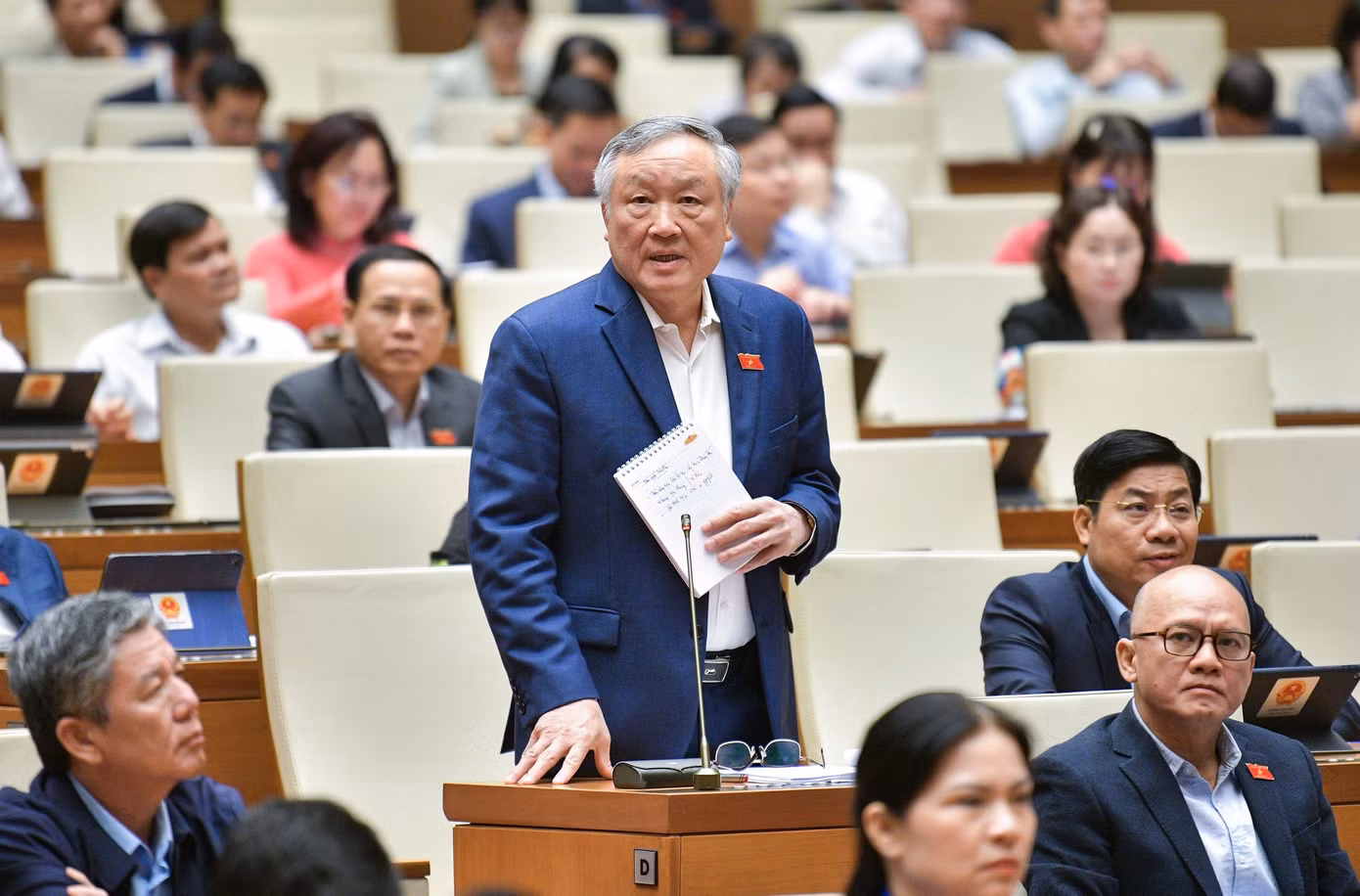 Chánh án TAND Tối cao Nguyễn Hòa Bình. Ảnh Như Ý Chánh án TAND Tối cao Nguyễn Hòa Bình. Ảnh Như Ý
