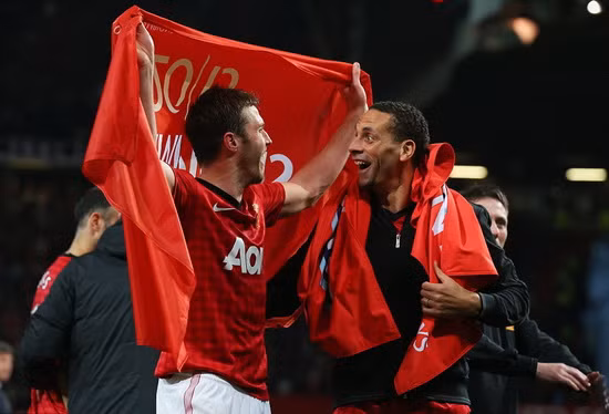 Rio và Carrick rạng rỡ