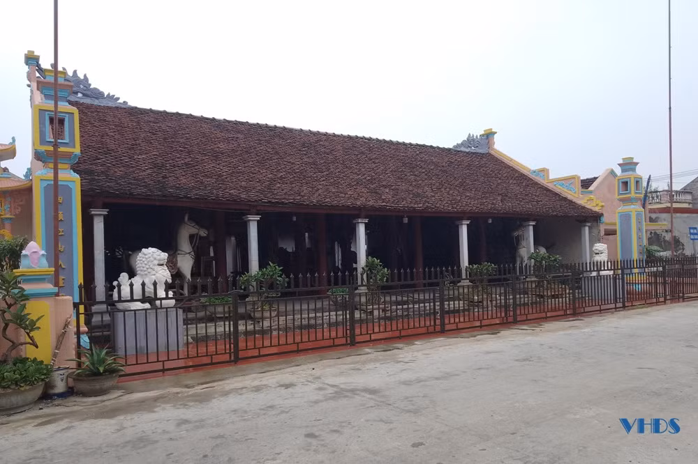Đình làng Bồng Trung, xã Minh Tân (Vĩnh Lộc), Thanh Hoá Ảnh: Khánh Lộc