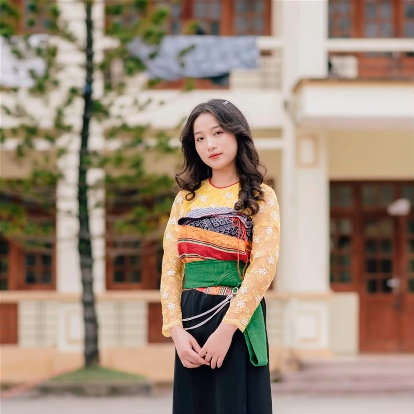 Vi Thị Thu. Ảnh: Lường Toán