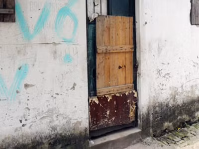 Hiện trường nơi ông Đường bị đâm chết. Hiện trường nơi ông Đường bị đâm chết