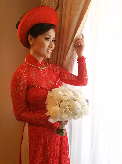 Cô đã tốn rất nhiều công sức và thời gian để chuẩn bị cho ngày lên xe hoa với nam ca sĩ nổi tiếng