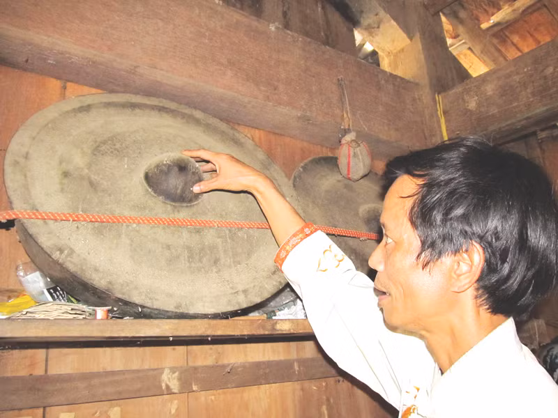 Đây là chiếc chiêng cổ giá 150 triệu