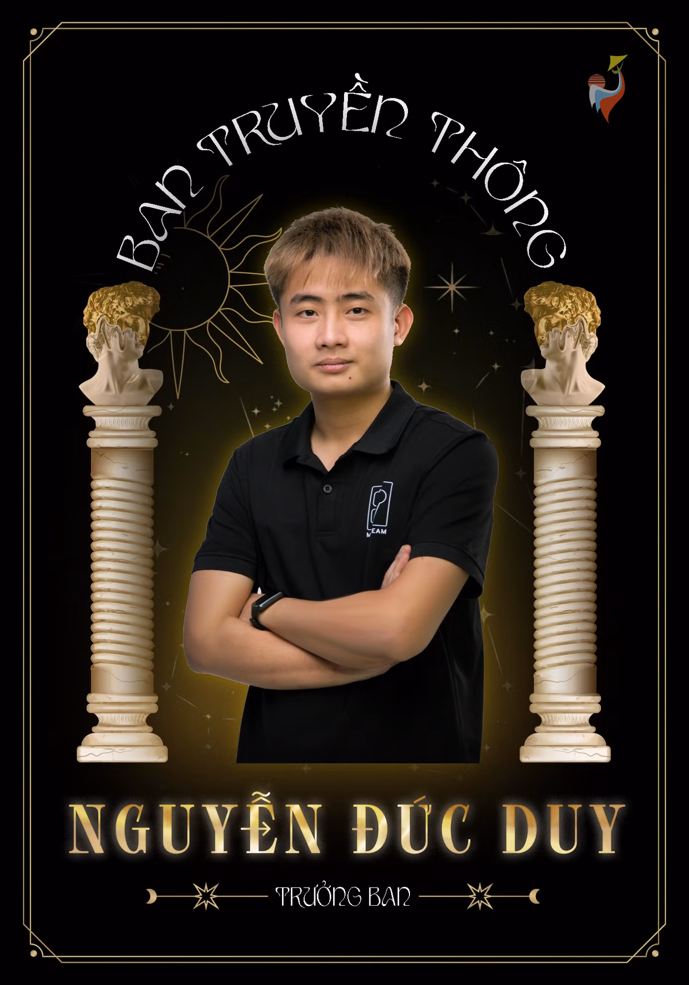 Nguyễn Đức Duy đang đảm nhiệm vị trí Trưởng ban truyền thông của SvLen.