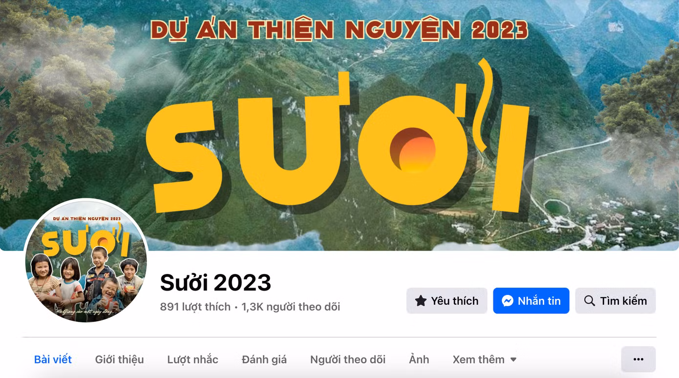 Fanpage SƯỞI 2023: với những con số ấn tượng.