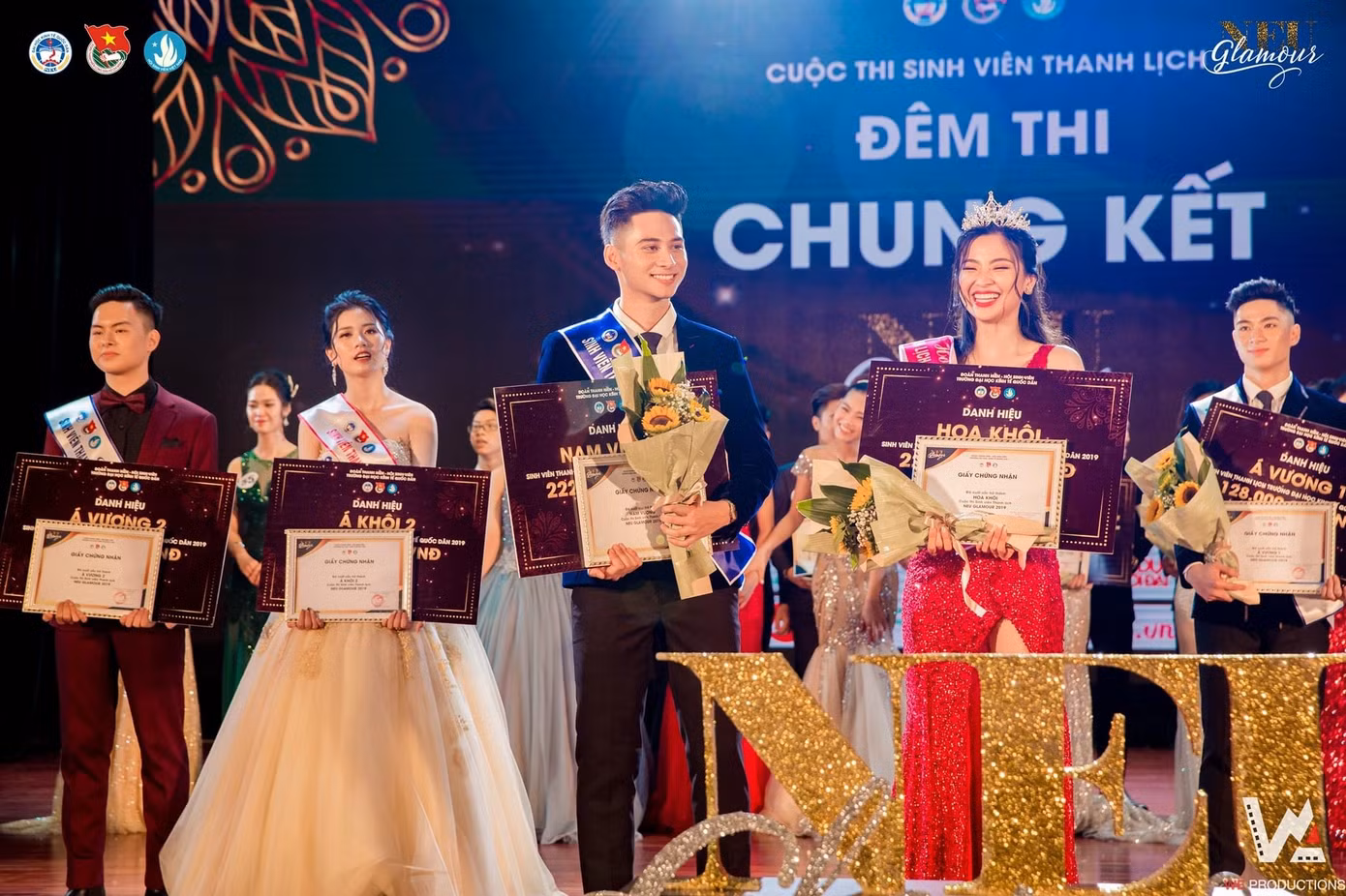 Tuấn Ngọc đã từng vinh dự đạt danh hiệu Nam vương trường NEU.