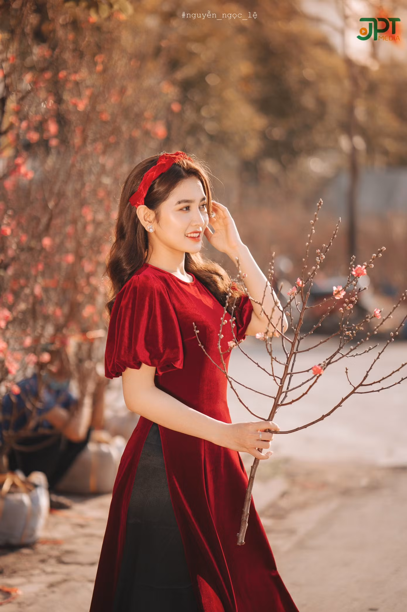 Cô muốn mang nụ cười của mình đến tất cả mọi người.