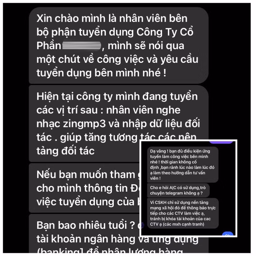 Khi dùng Telegram, các đối tượng sẽ thoải mái gửi các đường link dẫn tới website giả mạo. Khi dùng Telegram, các đối tượng sẽ thoải mái gửi các đường link dẫn tới website giả mạo.