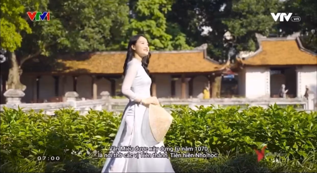 Cô cộng tác với chương trình V Việt Nam VTV1.