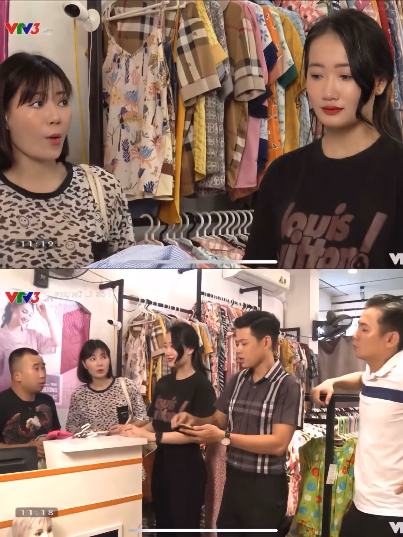 Thùy Linh tham gia trải nghiệm đóng phim “Phụ nữ là số 1” kênh VTV3.