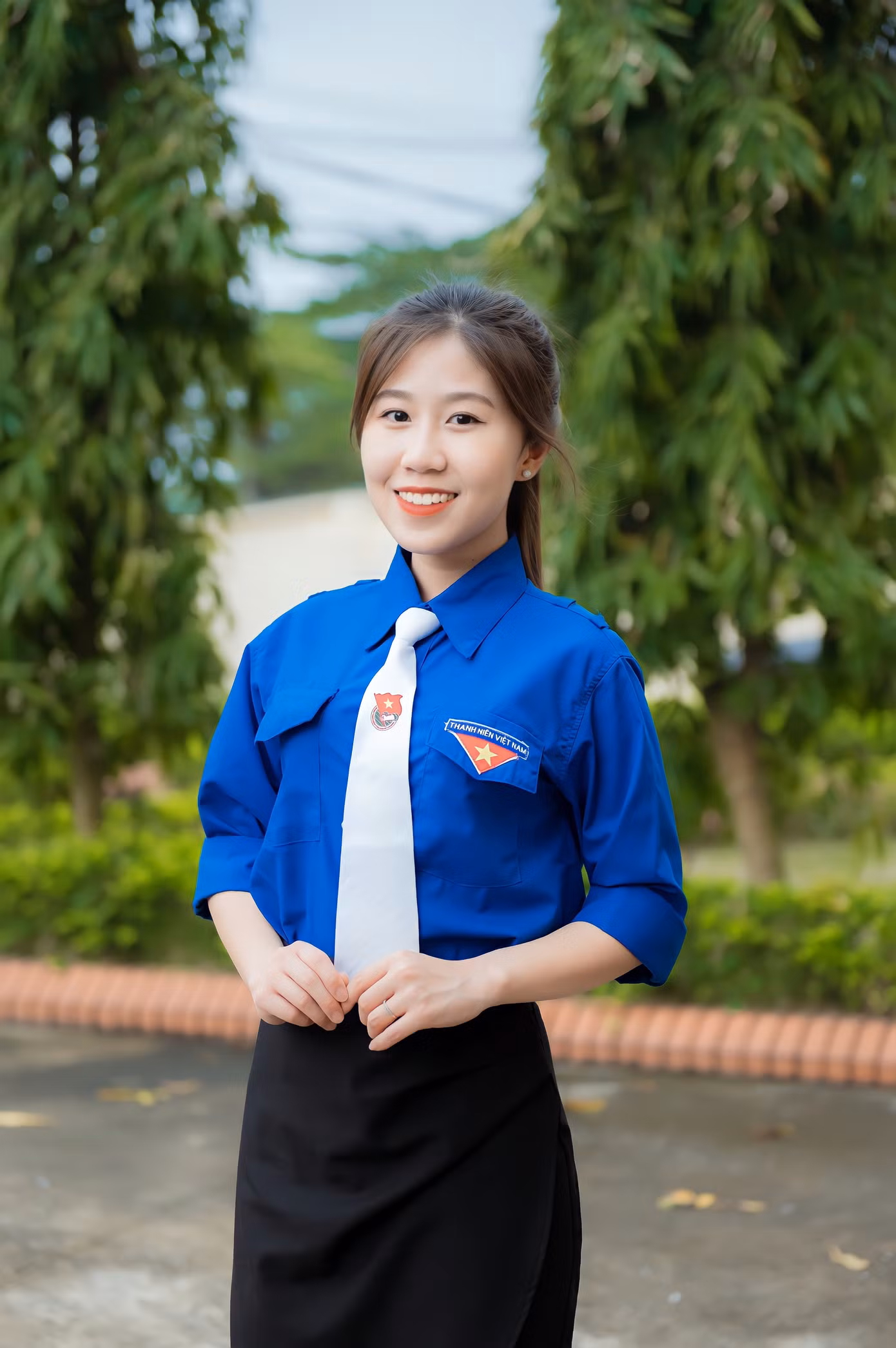 Hà Giáp Minh Ngọc (22 tuổi) là sinh viên năm 4 ngành Kế toán - Kiểm toán, Trường Đại học Kinh tế và Quản trị kinh doanh, Đại học Thái Nguyên.