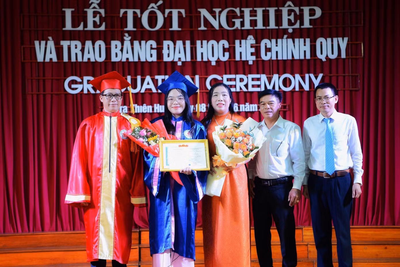 Đặng Trần Tuyết Trinh - tân Thủ khoa Trường Đại học Sư phạm, Đại học Huế.