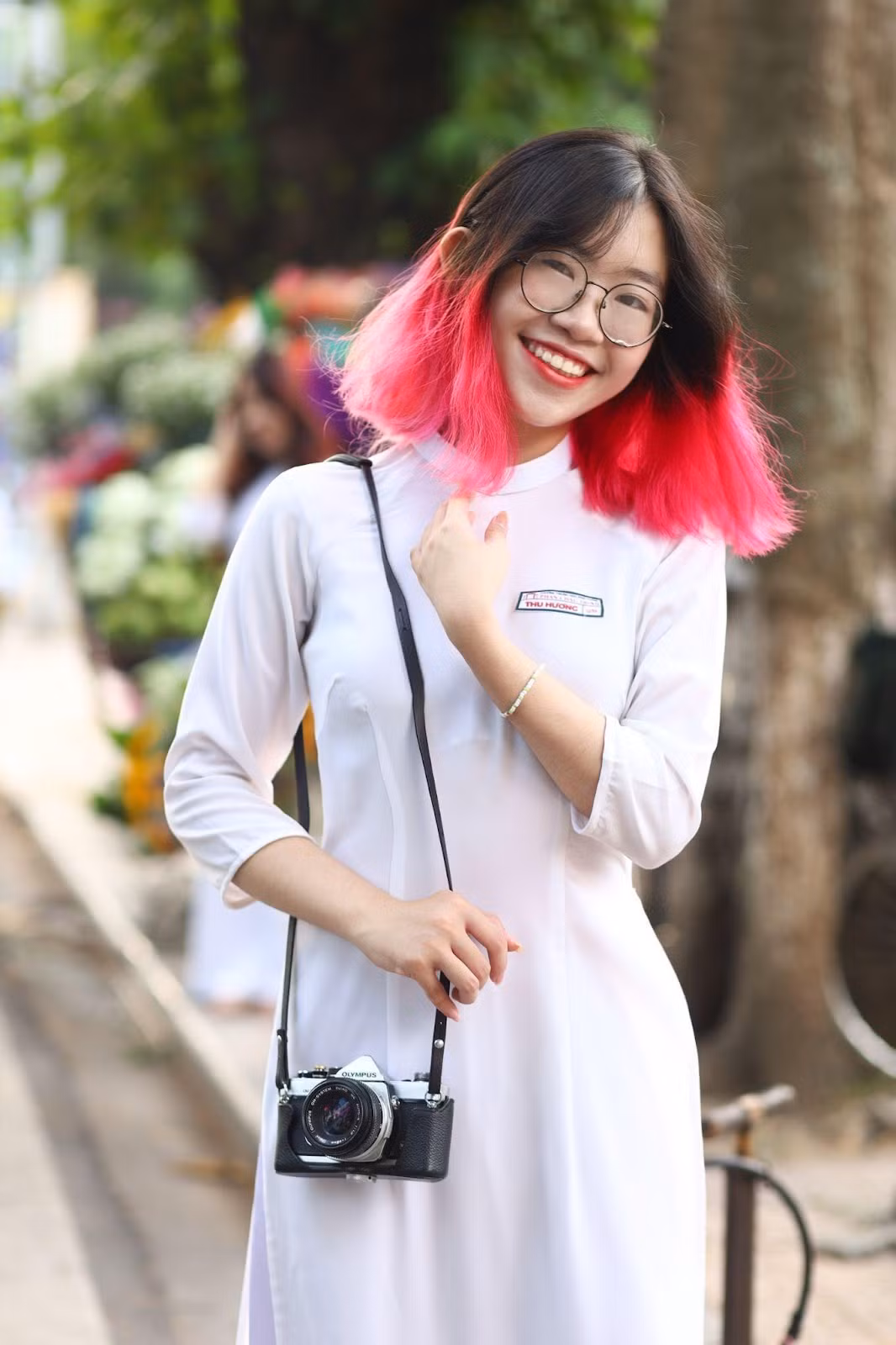 Nguyễn Dạ Thu Hương là sinh viên năm ba Trường Đại học Kinh tế Quốc dân.