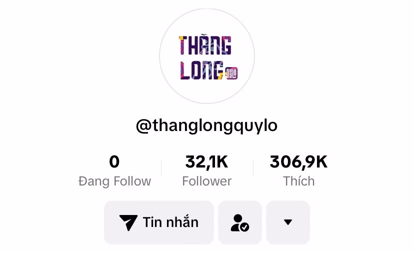 Kênh TikTok của Hương Uyên sở hữu hơn 30.000 người theo dõi.