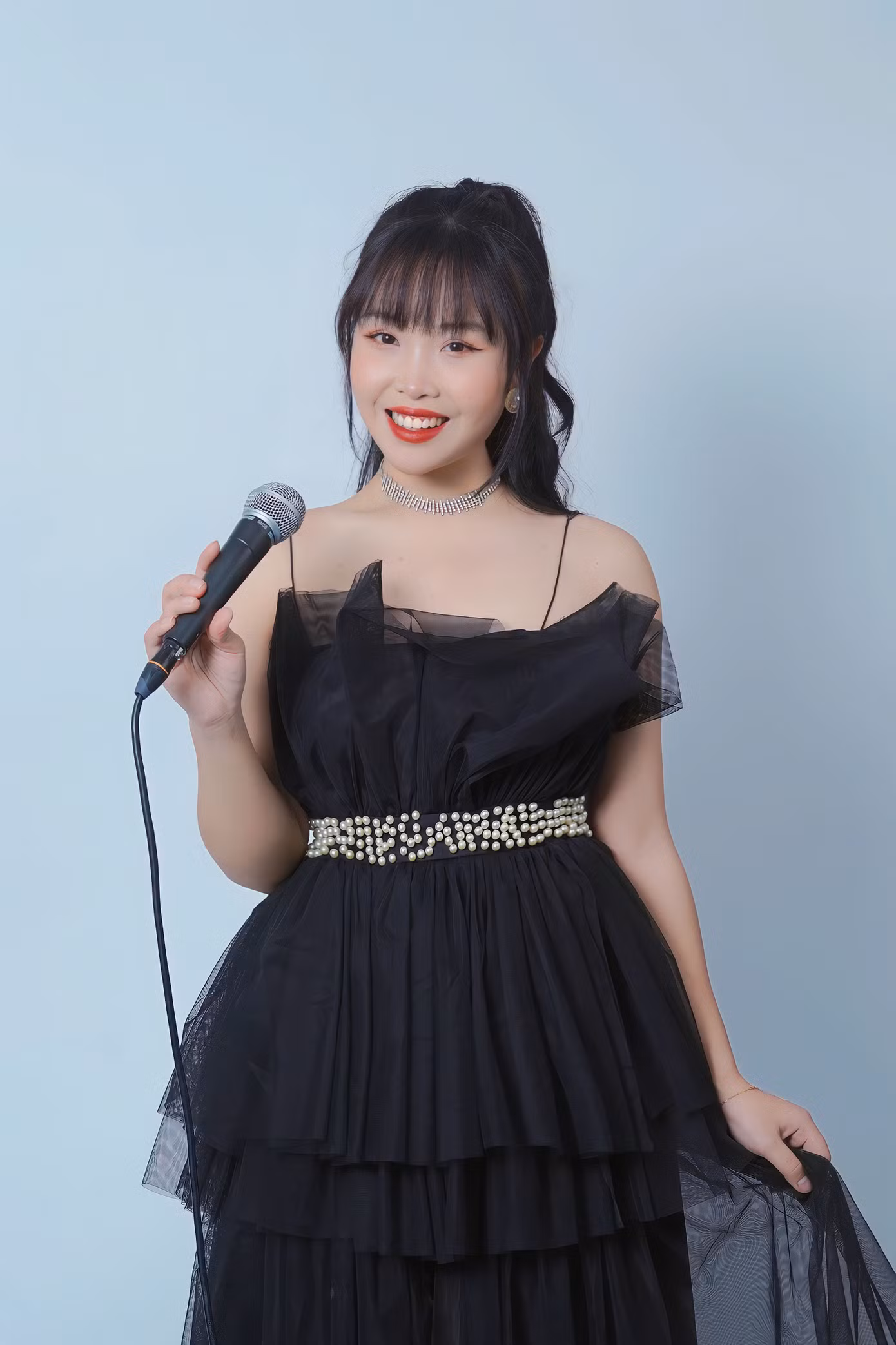 Khổng Ngọc Anh Thơ - sinh viên năm 3 khoa Marketing - Viện đào tạo Quốc tế, trường Đại học Thương mại.