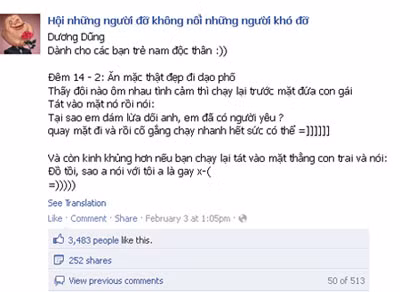 Một trong những trò quậy phá ngày Valentine thu hút hàng trăm comment và hàng nghìn lượt like.