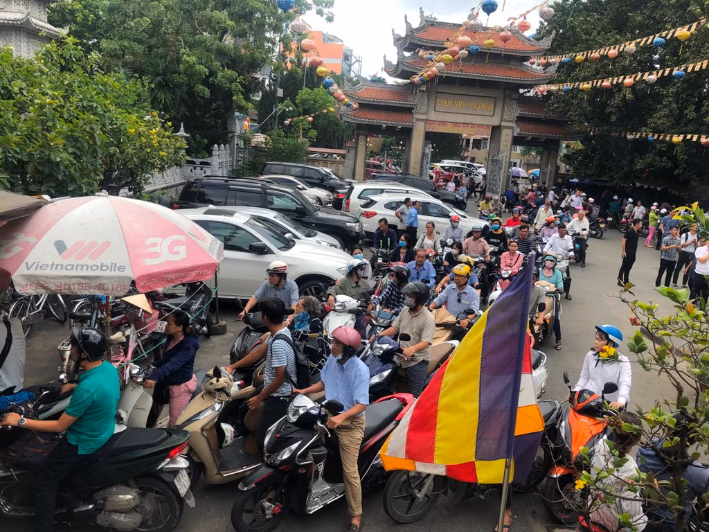 Chim phóng sinh đội giá cao ngất, thả chỉ đi bộ lảo đảo như say rượu ảnh 2