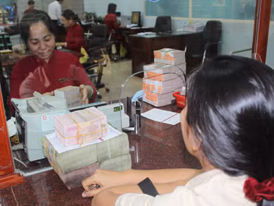 Lãi suất VNĐ hiện vẫn đang ở mức cao. Ảnh: khánh huyền