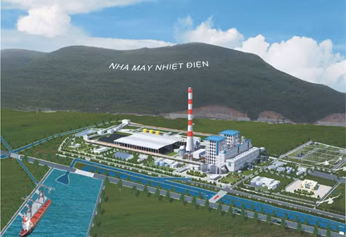 Nhà máy Nhiệt điện Vũng Áng 1 đang được thi công, dự kiến tháng 1-2018 sẽ vận hành thương mại tổ máy số I