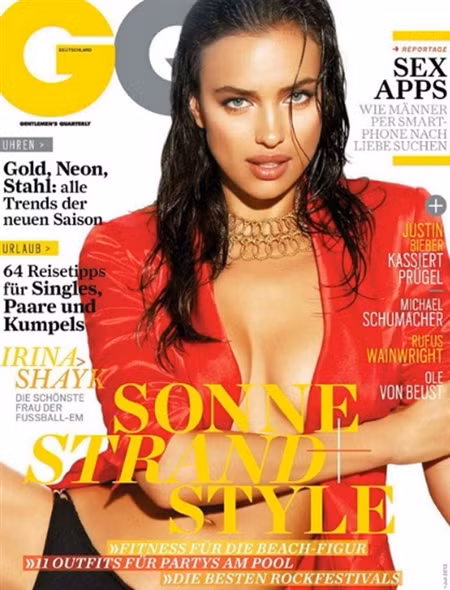 Irina Shayk nóng bỏng trên tạp chí trong thời gian gần đây. Irina Shayk nóng bỏng trên tạp chí trong thời gian gần đây
