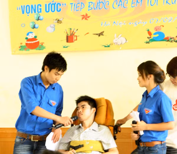 Giao lưu tại chương trình