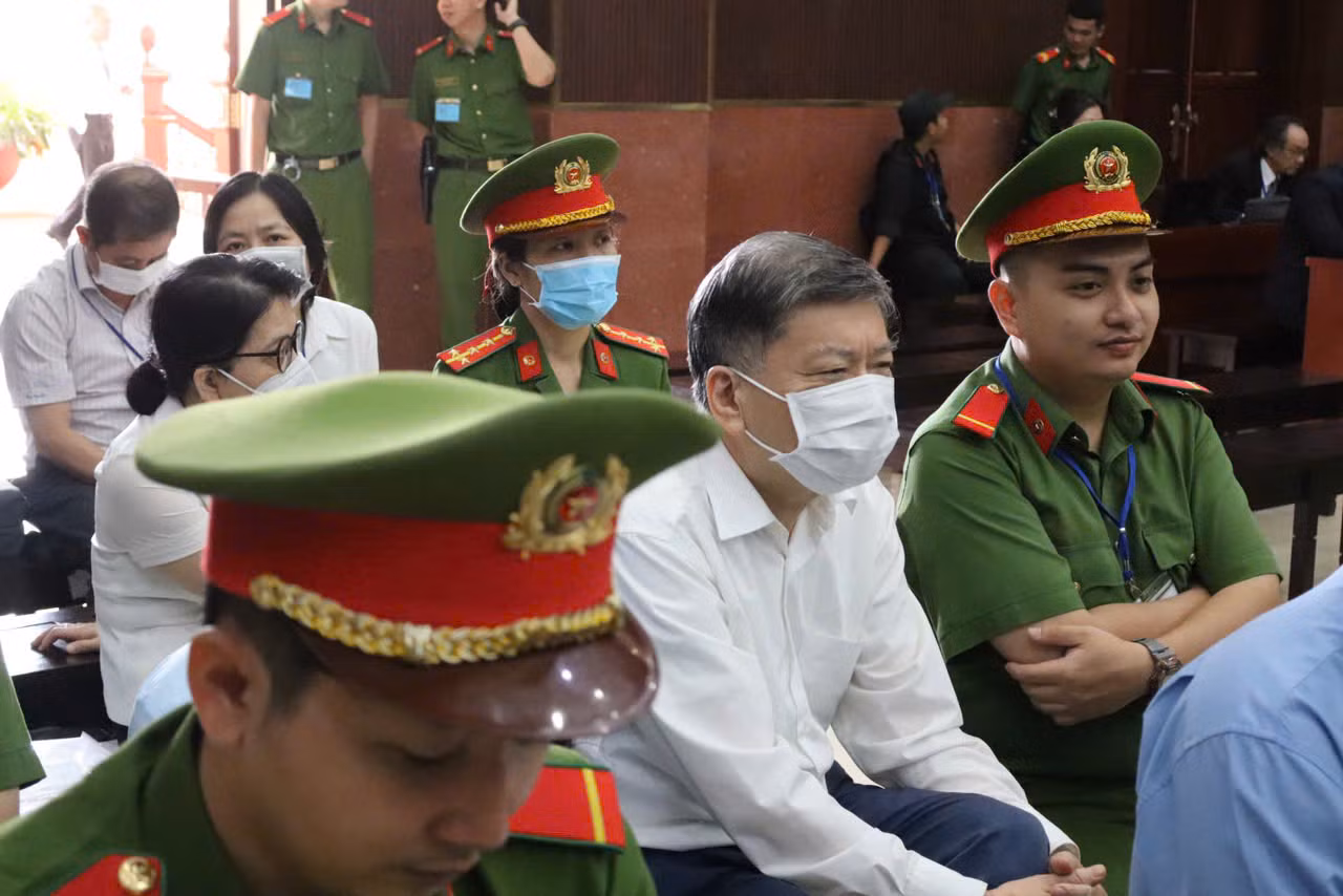 Ông Chu Lập Cơ tại phiên tòa sơ thẩm. Ảnh: Tân Châu Ông Chu Lập Cơ tại phiên tòa sơ thẩm. Ảnh: Tân Châu