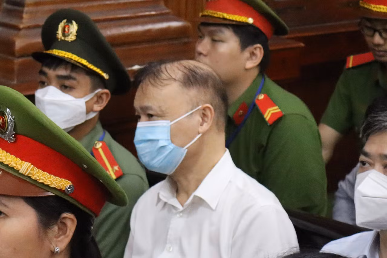 Cựu Thứ trưởng Bộ Công Thương Đỗ Thắng Hải tại phiên tòa. Ảnh: Tân Châu. Cựu Thứ trưởng Bộ Công Thương Đỗ Thắng Hải tại phiên tòa. Ảnh: Tân Châu.