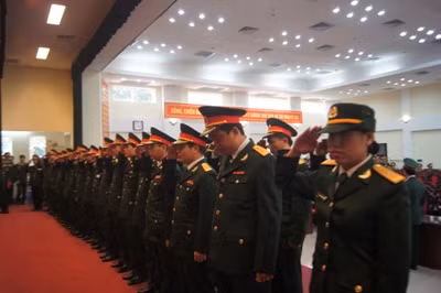 Lễ viếng Đại tướng trang nghiêm do Bộ Tổng tham mưu tổ chức tại Lữ đoàn 144