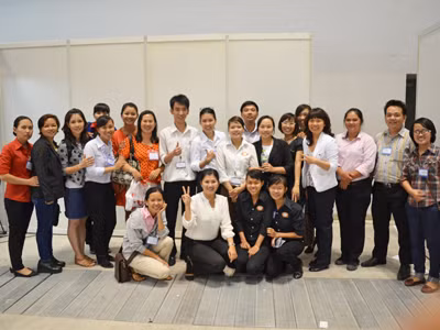 Tập thể HC vui mừng trước chiến thắng của Tuấn