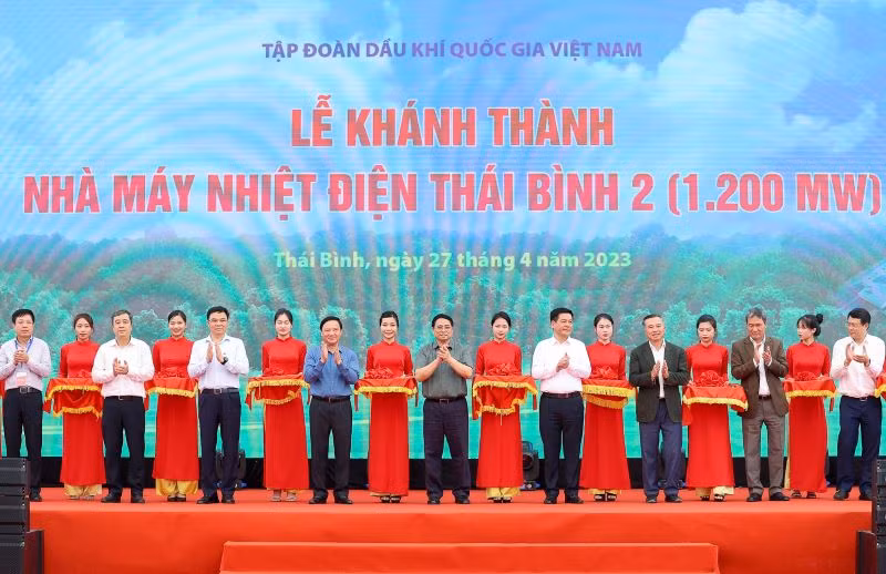 Lễ khánh thành nhà máy Nhiệt điện Thái Bình 2 Lễ khánh thành nhà máy Nhiệt điện Thái Bình 2