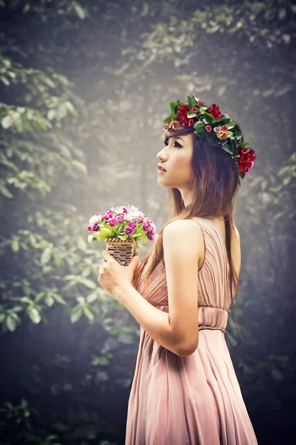 Bạch Trà My nơi vườn Quốc gia Ba Vì (Hà Nội)