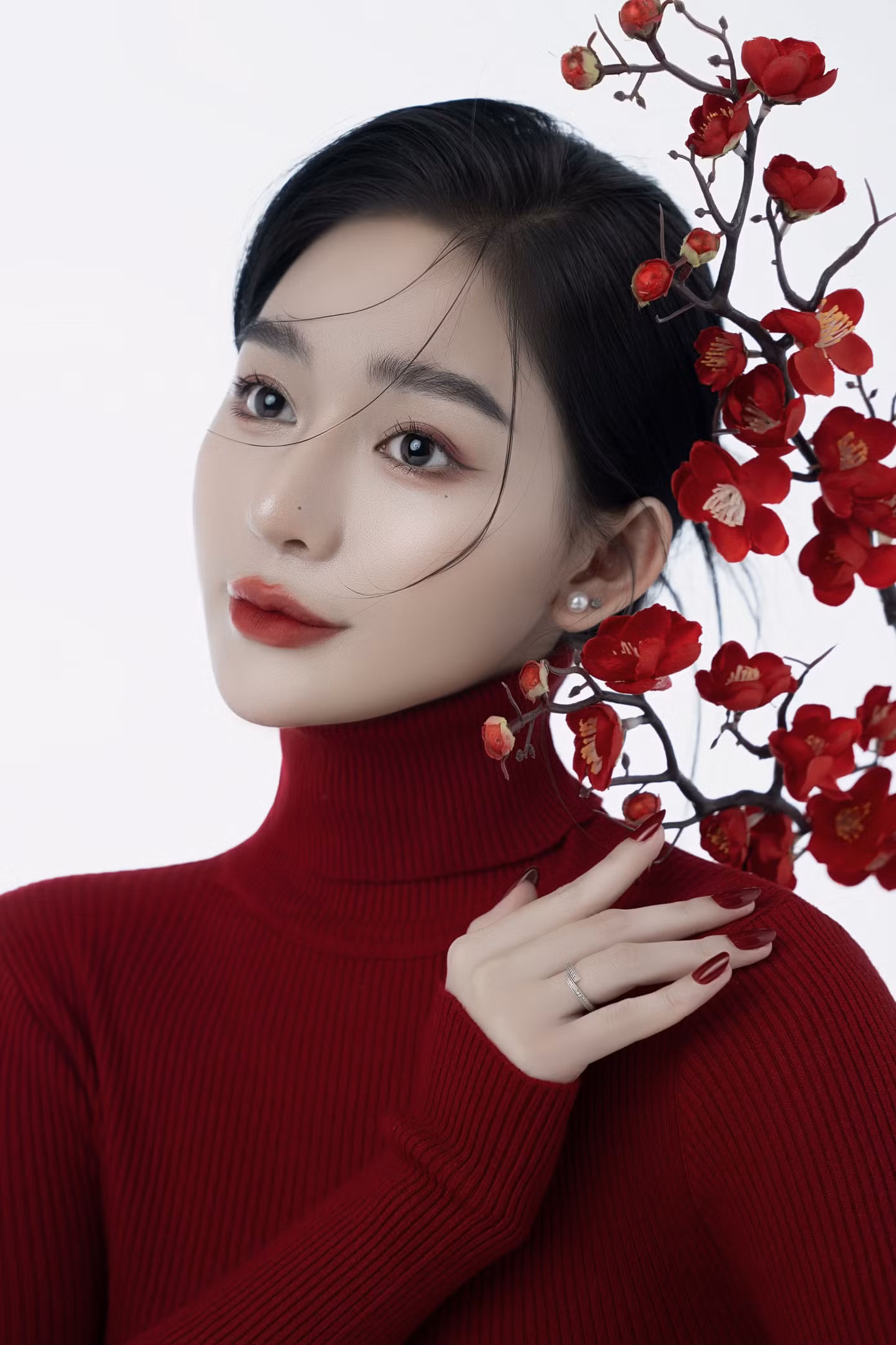 Phụ huynh bày tỏ rất thích nét dịu dàng qua hình ảnh truyền thống của Thu Ngân.