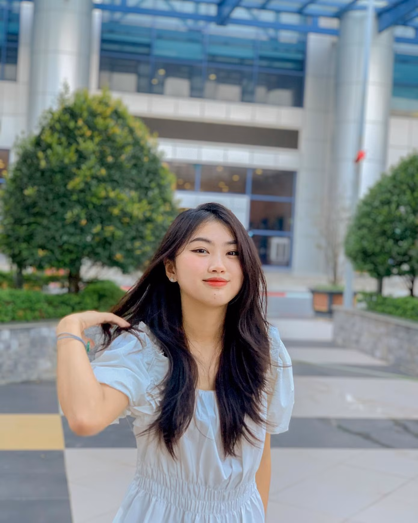 Phương Linh hiện là Phó Chủ nhiệm CLB Tình nguyện.