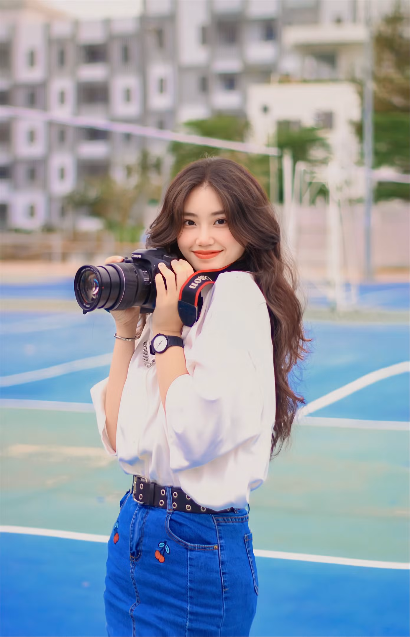 Lê Nguyễn Ngọc Trâm - sinh viên năm 3 ngành Digital Marketing trường Đại học FPT Đà Nẵng. Lê Nguyễn Ngọc Trâm - sinh viên năm 3 ngành Digital Marketing trường Đại học FPT Đà Nẵng.