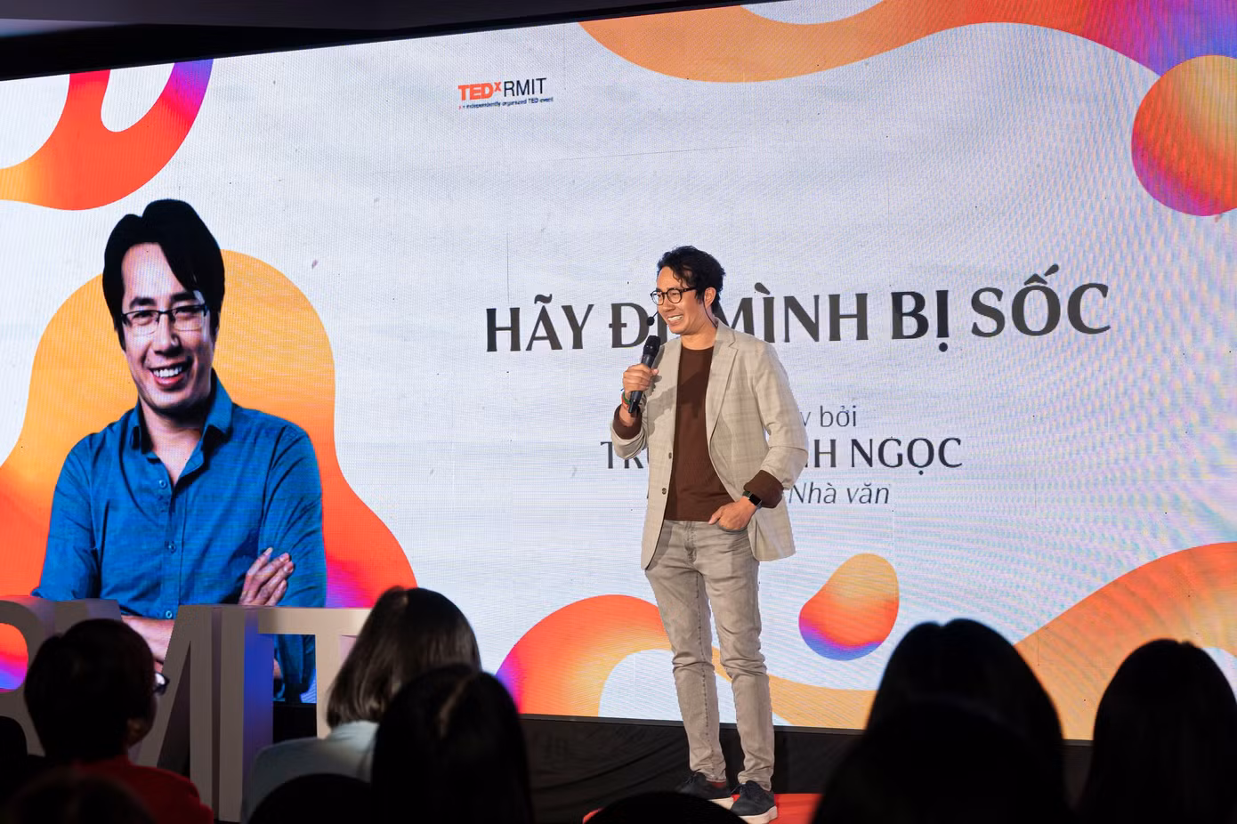 Ông Trương Anh Ngọc, nhà báo và bình luận viên thể thao (Ảnh: UK Motion và TEDxRMIT). Ông Trương Anh Ngọc, nhà báo và bình luận viên thể thao (Ảnh: UK Motion và TEDxRMIT).