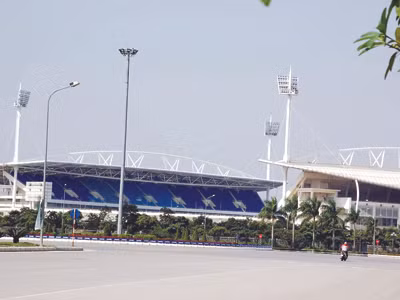 Ban quản lý sân Mỹ Đình được cho là đã làm khó BTC trận giao hữu ĐTVN-Arsenal vào tháng 7 tới khi đòi mức phí thuê sân là 1,5 tỷ đồng. ảnh: PN