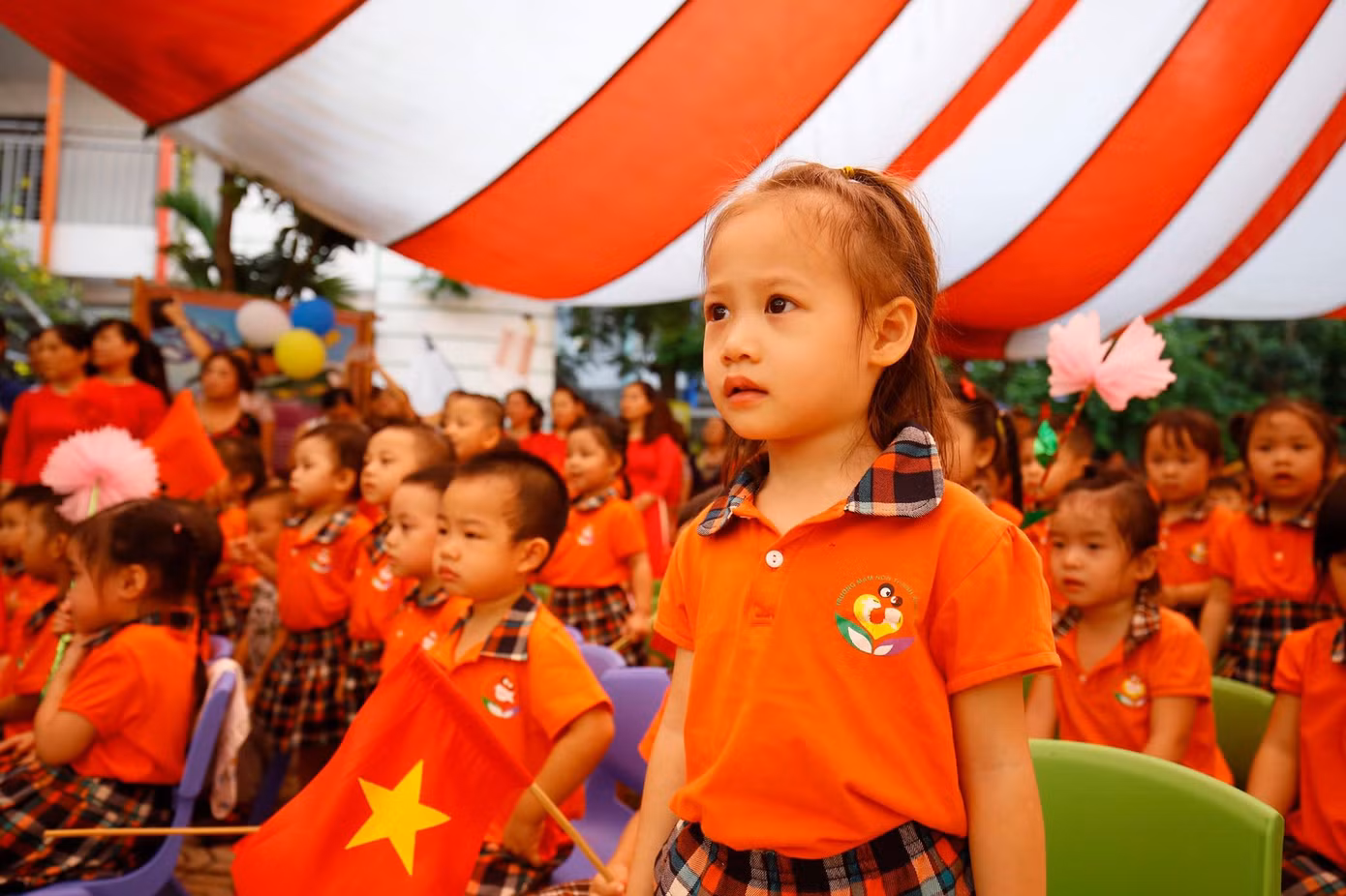 Gần 24 triệu học sinh, sinh viên hân hoan khai giảng năm học mới ảnh 38