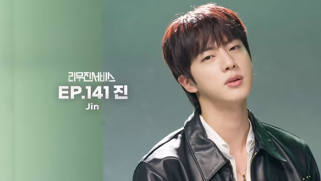 Xuất hiện trong tập 141, anh cả BTS đã mang đến 4 ca khúc Life Goes On, I'll Be There, Running Wildvà Falling.