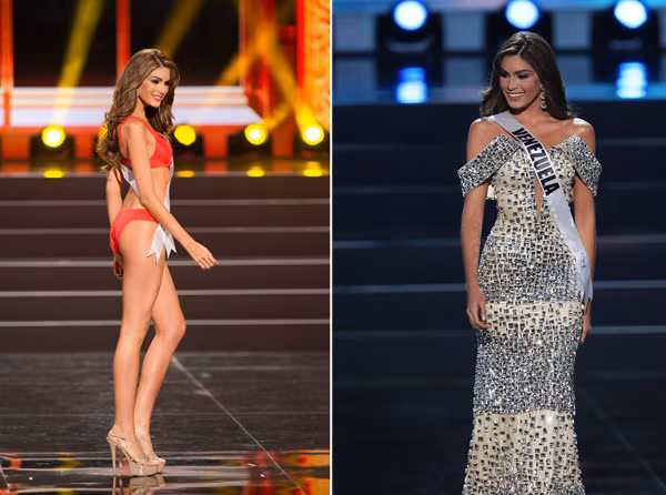 Gabriela Isler trình diễn áo tắm và dạ hội