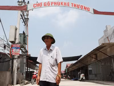 Ông Nguyễn Thành Hưng, trưởng thôn Phù Khê Thượng
