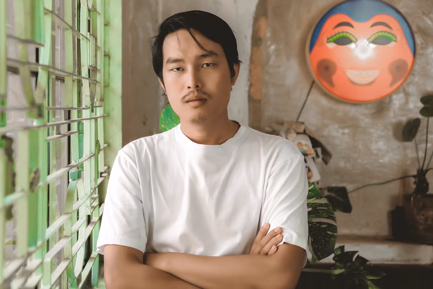 Vai Thiện là vai chính điện ảnh đầu tay của Lê Phong Vũ. Ảnh: Hoàng Nam. Vai Thiện là vai chính điện ảnh đầu tay của Lê Phong Vũ. Ảnh: Hoàng Nam.