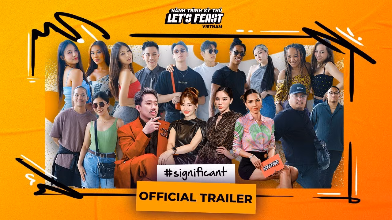 Đội hình của Let's Feast Vietnam mùa 1.