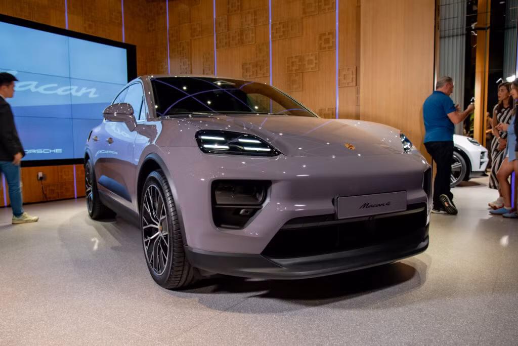 Hé lộ Porsche Macan thuần điện sắp bán tại Việt Nam ảnh 3
