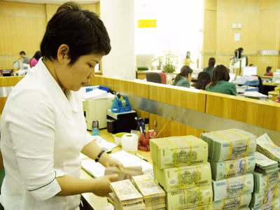 Lãi suất cho vay được dự đoán sẽ giảm trong thời gian tới	Ảnh: Hồng Vĩnh
