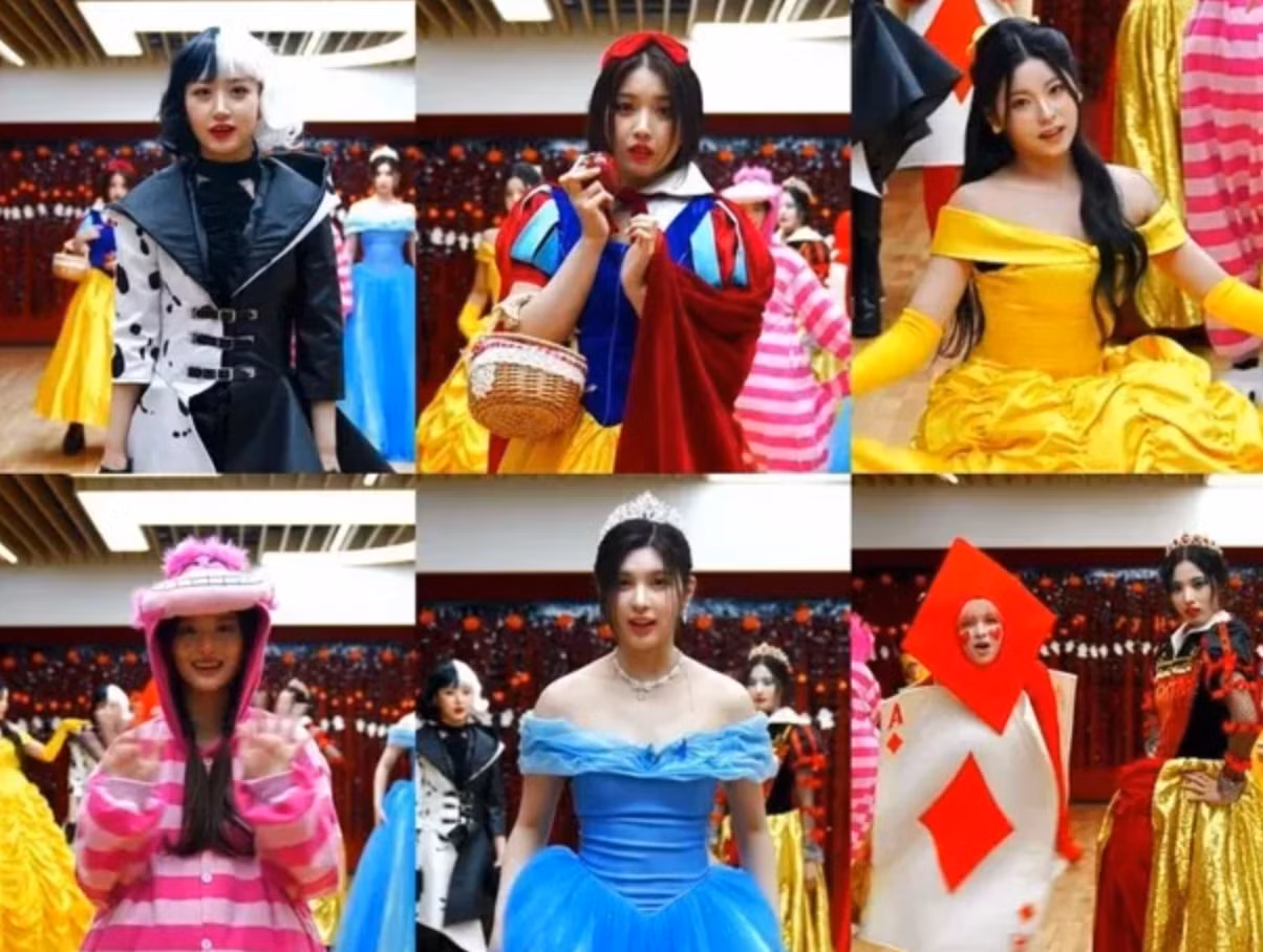 Video với chủ đề Halloween của NMIXX đã được phát hành từ 27/10 nhưng đã được JYP gỡ xuống ngay sau khi xảy ra sự việc tại Itaewon.