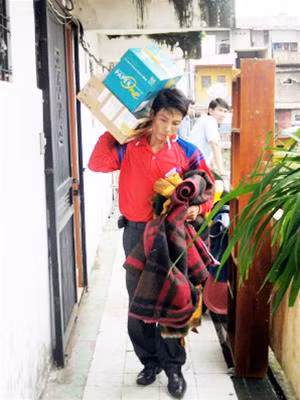 Hà Nội: Dân khu tập thể C1 Thành Công chạy lún ảnh 3 Hà Nội: Dân khu tập thể C1 Thành Công chạy lún ảnh 3